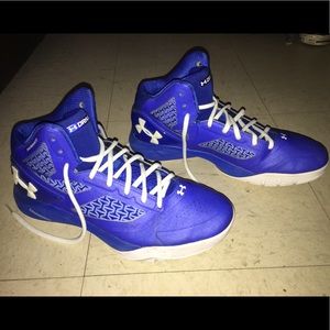 Blue Basketball shoes (men&woman)